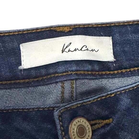 KanCan Women's Dark Wash Stretch Skinny Jeans Size 28 Low Rise Denim - Picture 3 of 6